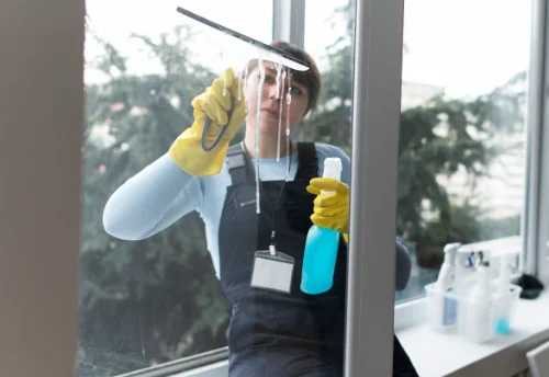 Nettoyage de vitres intérieures et extérieures à Bellême
